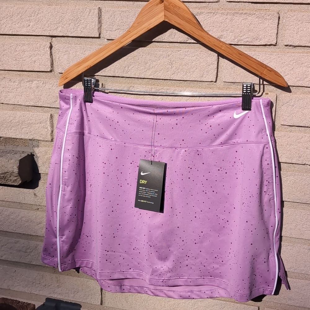 Nike Lavender Speckled Skort Dryfit XL NEW